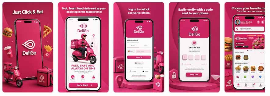 Online food ordering and restaurant management application