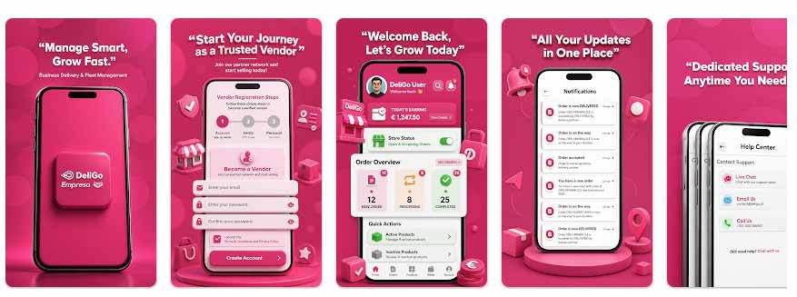 Online food ordering and restaurant management application
